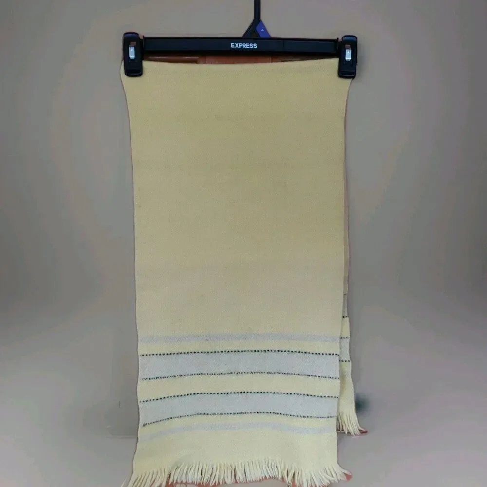 Vintage Scarf John Wanamaker Wool Scarf Made In England For London Shop